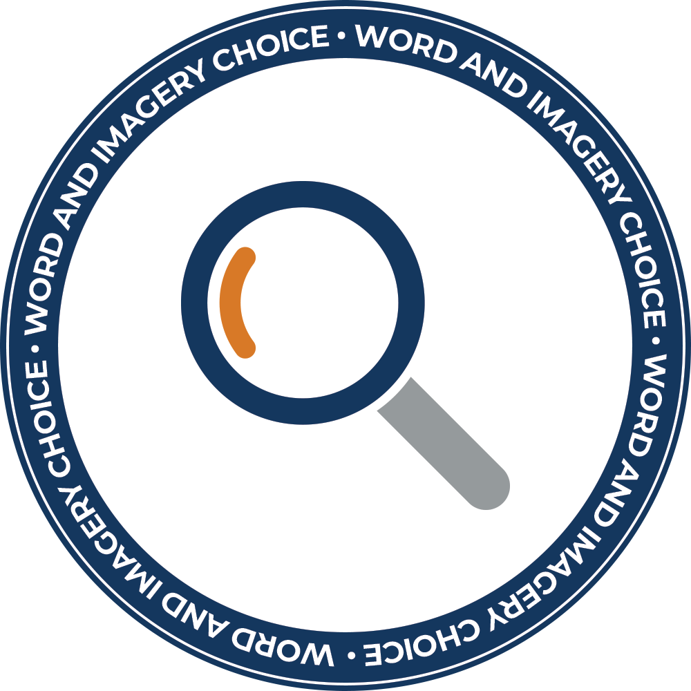 Word and Imagery Choice Icon